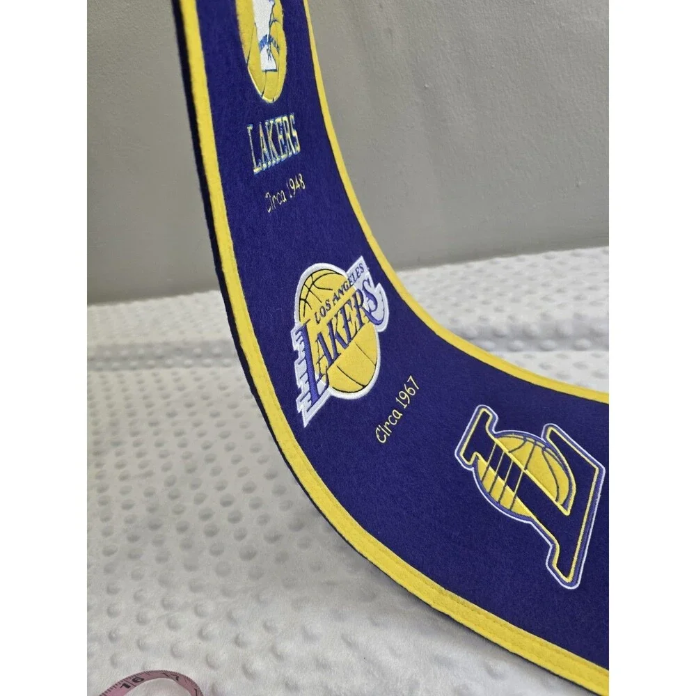 Los Angeles Lakers NBA Winning Streak Embroidered Wool Heritage Wall Banner 2017
